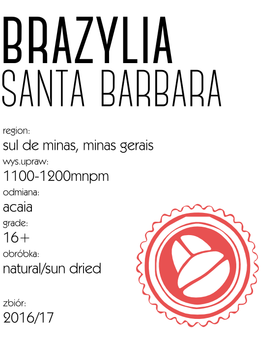 kawa brazylia santa barbara