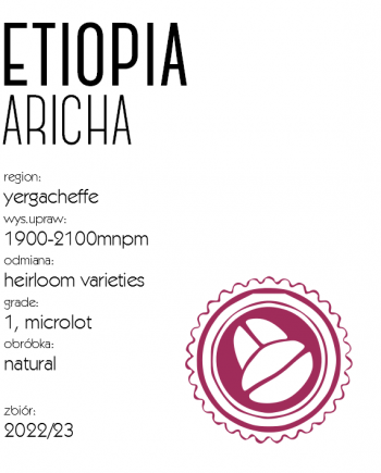 Etiopia Aricha Natural SO