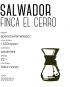 Kawa Salwador El Cerro Black Honey Drip