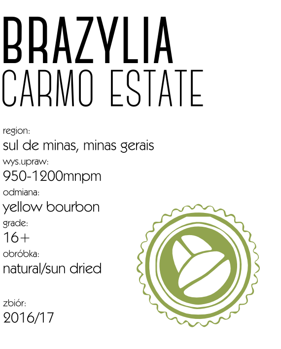 kawa speciality brazylia carmo