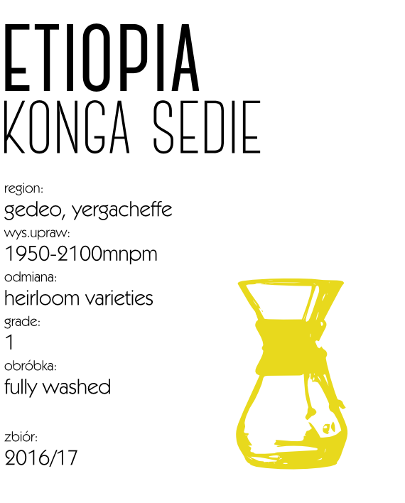 kawa etiopia konga speciality drip