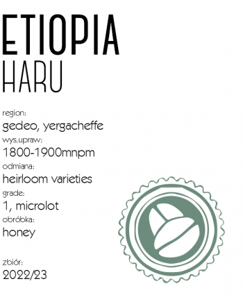 kawa speciality etiopia haru