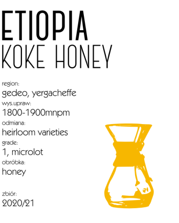 Etiopia Koke Honey Drip